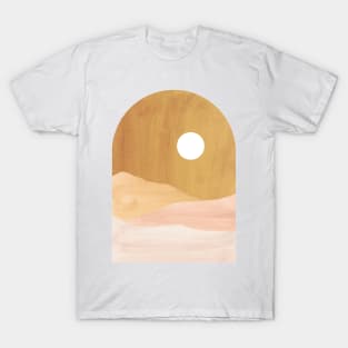 Abstract boho landscape T-Shirt